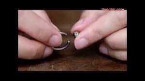 How To Unscrew Tight Balls On A Piercing Bar At Home - How To Unscrew Stiff  Ball | Piercing Tutorial - Youtube