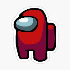 Red Among Us Character Sticker By Noodleoodleooo In 2020 Stickers Character Vinyl Sticker
