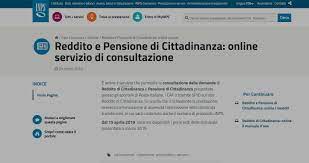 Il reddito di cittadinanza è il sussidio mensile per i meno abbienti: Reddito E Pensione Di Cittadinanza Servizio Online Di Consultazione Leggioggi