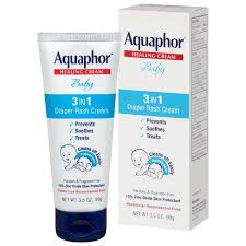 Aquaphor Baby 3 In 1 Diaper Rash Cream Prevents Soothes And Treats 3 5oz Tube Target