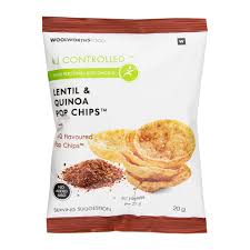 Personalized health review for simply 7 lentil chips, sea salt: Lentil Quinoa Bbq Flavoured Pop Chips 20 G Woolworths Co Za