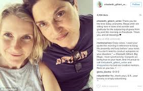 Eat, Pray, Love author Elizabeth Gilbert is leaving her husband for her  female best friend