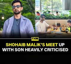 Shohaib Malik's recent outing with his son stirs backlash online 👀💬 While some call it a father's right others question the timing and intent. Where do you stand on this? Fair criticism
