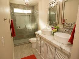 Bathroom ideas for small bathrooms are available in best references to remodel small spaces just on a budget for charming decorating at high value very impressively. 30 Small Bathroom Before And Afters Small Bathroom Remodels Hgtv