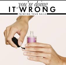 You Re Doing It Wrong Polishing Your Nails Stylecaster