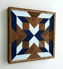 Blue Square Reclaimed Wood Wall Art 13 X 13 Wood Wall Art Geometric Art Wood Wall Decor Mosaic Wall Art Wood Wall Art Reclaimed Wood Wall Art Wood Art