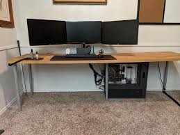 Desk Sagging Despite Adding Center Leg Sos Desk Home Decor Home