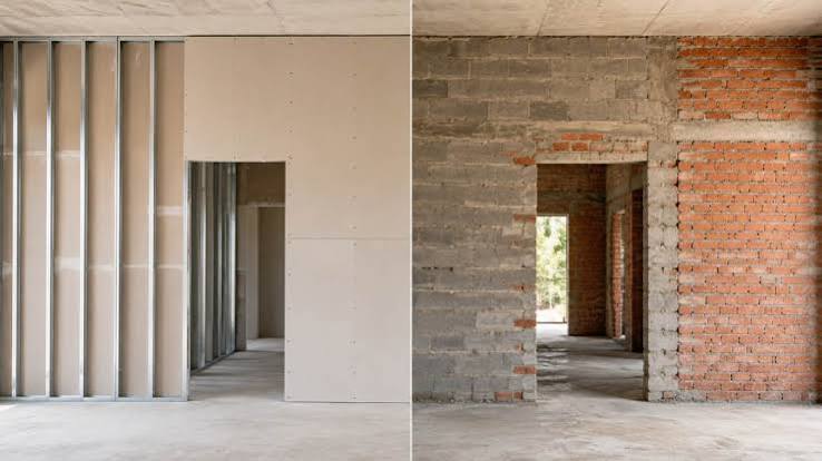 Instalação de divisória de drywall para escolas em Belo Horizonte e Contagem pela equipe da Engessar BH