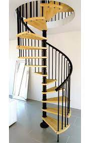 Choosing the right spiral staircase kit. Gamia Wood Spiral Staircase 1400mm Black Staircase Design Spiral Staircase Kits Staircase Kits
