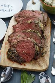 Slow Cooker Herb Butter Inside Round Roast The Cookie Writer Recipe Roast Beef Recipes Top Round Roast Recipe Slow Cooker Round Roast