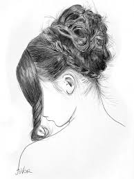 Saatchi Online Artist Loui Jover Conte Drawing Janes Reserve I Wish I Could Draw Hair That Good Art Inspiration Loui Jover Art How To Draw Hair