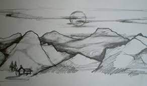 These all are part of landscape drawings. Easy Pencil Sketches Of Landscapes For Beginners Hd Wallpaper Gallery