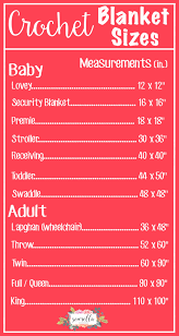 the complete list of blanket sizes roundup sewrella