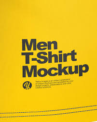 Download Compression T Shirt Mockup Front Half Side View In Apparel Mockups On Yellow Images Object Mockups