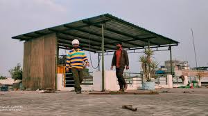 Price of solar panel mounting structure @ rs 3/watt, solar rooftop mounting structure, solar panel stand, tin shade structure, ground mounting structure cost. How To Build A Shed Best Shed Roofing System Ever Build Structure Build A Small Roof India Youtube