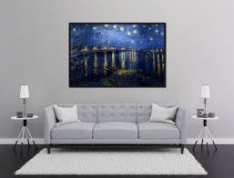 The starry night shows sexton's identification with another tortured and suicidal artist, vincent van gogh. Starry Night Over The Rhone Replica Save Buy Online Now