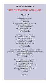 Goodbye My Friend You Have Been The One For Me Goodbye Lionel Richie I Picked This Song For My Best Friend When Her Husband Passed Away It Is Such Just Lyrics Friend Birthday Quotes Lionel Richie Lyrics