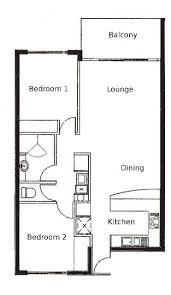 2 Bed Apartment Plan 2 Bedroom Apartment Floor Plan Apartment Floor Plan Apartment Floor Plans