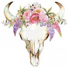 Cactus thorns could be grouped into two, depending on their sizes. Shabby Pastel Watercolor Bull Skull Floral Bouquet Waterslide Decals Mis557 Bull Skull Tattoos Pastel Skull Bull Skulls