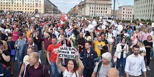 Bélarus la biélorussie ou bélarus, en forme longue la république de biélorussie ou la république du bélarus, est un pays d'europe orientale sans. C Est Une Premiere En Bielorussie Les Manifestants Defient La Repression De Loukachenko