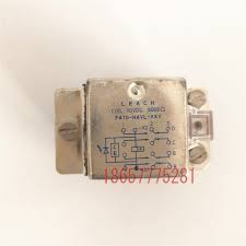Hermetically sealed, corrosion resistant metal can Leach Military Aviation Relay F470 H4vl Xxv