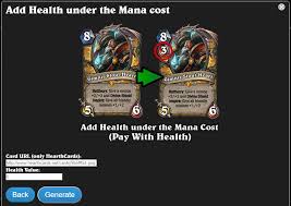Repeat step 2 with the only difference that the selection offered to you. Fan Creation Tutorial How To Use Hearthcards 2 The Extras Out Of Cards