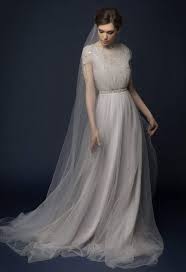 Today's wedding inspiration board was inspired by your favourite shade from pantone's top photography ~ elizabeth messina,wedding dress & headpiece ~ twigs & honey (see the whole beautiful collection here). Boho Wedding Dress Grey Wedding Dress Wedding Dresses Bohemian Wedding Dresses