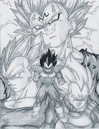 Draw outlines for the arms, hands, legs & feet. Another Vegeta Drawing Like Always I Used Good Old Paper And Pencil To Draw This One This One Is Also Pretty Dragon Ball Art Dragon Ball Artwork Dragon Ball