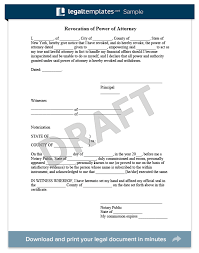 Revocation Of Power Of Attorney Sample For More Information On Revocation Of Power Of Attorney Documents A Power Of Attorney Form Power Of Attorney Attorneys