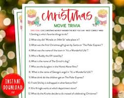 Which two actors play the movie's leads, mrs. Holiday Movie Trivia Etsy