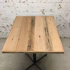 Furthermore, opt for a lighter color on the base of the table like white. Recycled Table Tops Type 2 The Timber Shack