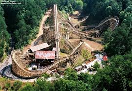 Dollywood Pictures Wooden Roller Coaster Best Roller Coasters Smokey Mountains Vacation