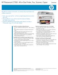 / and for the everyday demands of life at a great value, the hp pavilion laptop series offers something for everyone. Hp Photosmart C7280 All In One Printer Fax Scanner Copier Manualzz