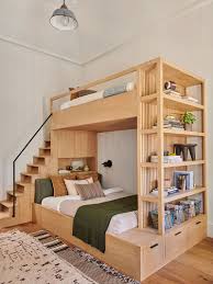 Splendor And Comfort Of Natural Materials Wonderful Family Home In Malibu Photos Ideas Design Bunk Bed Designs Bed For Girls Room Bunk Bed Rooms