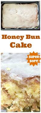 1 pkt duncan hines yellow cake mix (i used moist deluxe. Honey Bun Cake Recipe Duncan Hines