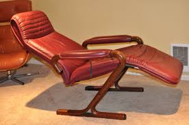 Zero gravity chair oversized * caravan canopy. Older Zero Gravity Style Reclining Lounge Chair Beautiful Crafted Wood Frame Collectors Weekly
