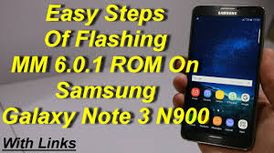 Tutorial Flashing Mm 6 0 1 Rom On Galaxy Note 3 N900 English Youtube