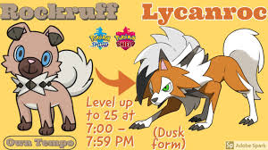 For starters, only a rockruff with the hidden. Pokemon Sword Shield How To Evolve Rockruff Into Dusk Form Lycanroc No Real Time Wait Needed Youtube