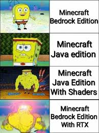 Realsource rtx texture pack for minecraft windows 10 edition hot realsourcepack.com. Minecraft Bedrock Edition Minecraft Java Edition Minecraft Java Edition With Shaders Ibedrock Edition With Rtx