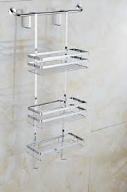 Shower Caddy Shelves Tidy Storage Hanging Bathroom Over Door Stainless Steel U View More On The Link Ht Hanging Shower Caddy Shower Caddy Elegant Bathroom