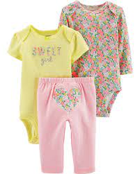 3 piece heart little character set carters baby cocuk modasi pantolon