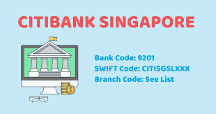 Swift code iso 9362 is unique code for identifying particular bank. Citibank Sg Branch Code Bank Code Swift Code Singapore Bank