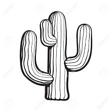 Drawing cactus black and white. Traditional Mexican Tequila Cactus Black And White Sketch Style Royalty Free Cliparts Vectors And Stock Illustration Image 67896058