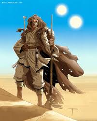 Obi Wan On Tatooine Michael Pasquale Star Wars Art Star Wars Characters Star Wars Awesome