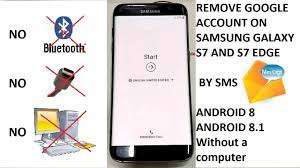 Find many great new & used options and get the best deals for all samsung galaxy s7 & s7 edge frp unlock bypass google account 7.0 at the best online prices . S7 Android 8 Remove Google Account Samsung Galaxy S7 S7 Edge Android 8 Without A Computer Youtube