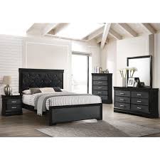 Maybe you would like to learn more about one of these? Rent To Own Crown Mark Inc 7 Piece Amalia Black Queen Bedroom Set At Aaron S Today