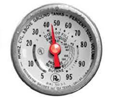 On your propane tank, look for the round dial that looks like a car's speedometer. How Do I Check My Fuel Tank Levels Ace Robbins