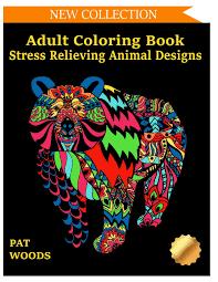 Antistress freehand sketch drawing with doodle and zentangle elements. Amazon Com Adult Coloring Book Stress Relieving Animal Designs Stress Relieving Designs 9781983401190 Woods Pat Books