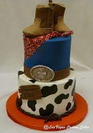 Baby Shower Cowboy Cake Made By Las Vegas Custom Cakes Cowboy Birthday Cakes Cowboy Cakes Cowboy Baby Shower