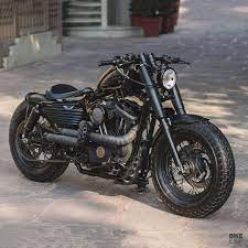 Pin On Harley Bobbers Cafe Racers And Trackers
